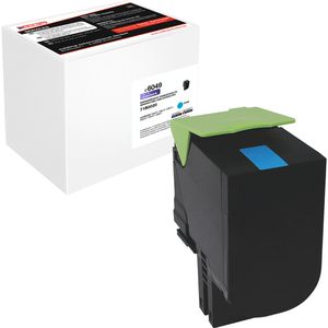 Edding kompatibel für Lexmark 71B20C0 Prebate,  Toner EDD-6049, 2300 Seiten, cyan