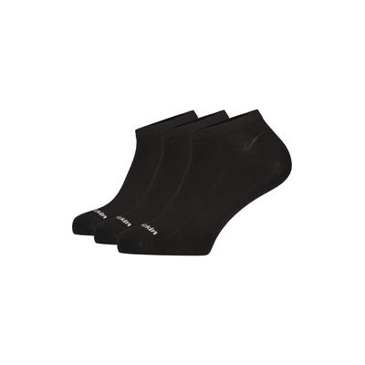 Sneakersocken ALIFE & KICKIN, Herren, Gr. 43-46, schwarz, 75% Baumwolle, 22% Polyamid, 3% Elasthan, Socken Sneakersocken, kurze Basic Sneakersocken, aus Baumwolle mit weichem Bund