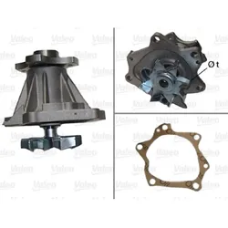Wasserpumpe Motorkühlung VALEO 506394