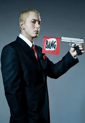 Inspire Picks Eminem Rap Music Wall Art Hip Hop Canvas Print Poster b 30x40cmnoframe