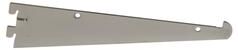 "Econoco - GA8 - 8"" Chrome Tap-in Style Shelf Bracket For Universal Line Slotted Standards Sold in Pack of 25"