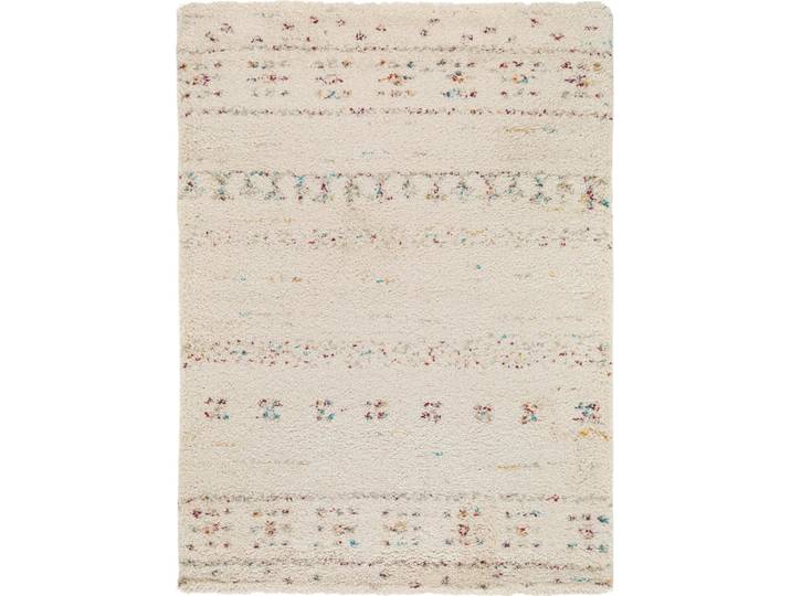 Tapis à poils longs beige 160x230