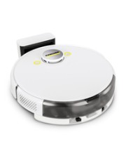 Kärcher Roboterstaubsauger RCV 5 Saug- und Wischroboter 5 mit LadestationLadezeit: 230 min Fernbedienung: Smartphone WLAN Detailfarbe: Weiss Filtertyp: Staubfilter Max. Laufzeit: 120 Nasswischfunktion: Ja (1.269-640.0)