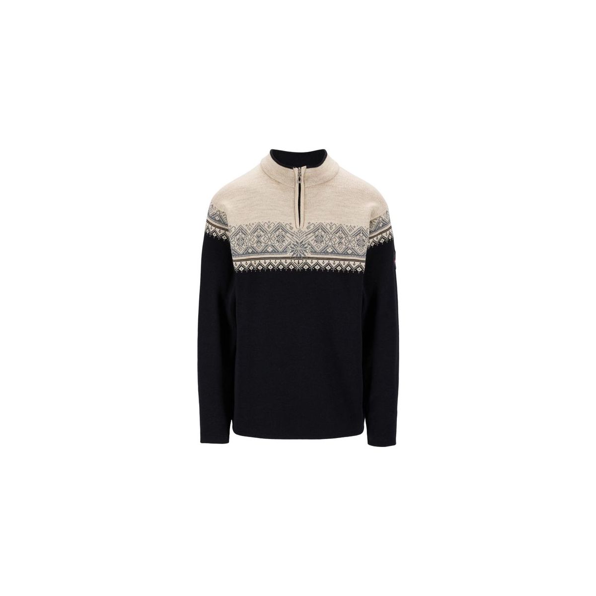 Dale of Norway Moritz Masc Sweater black sandstone (F01) L 91391-F01-L