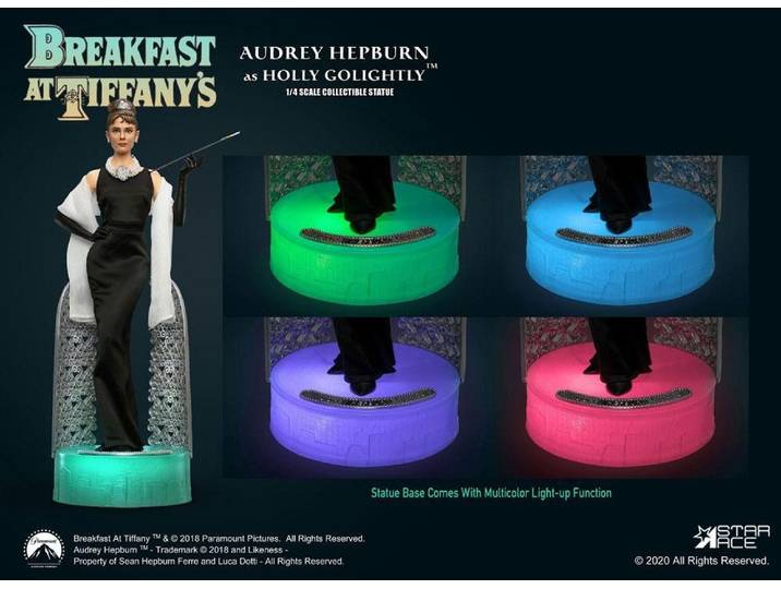 Star Ace Toys Sammelfigur Frühstück bei Tiffany 1/4 Holly Golightly (Audrey Hepburn) 52 cm Statu