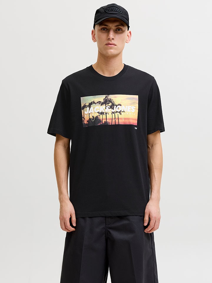 Jack & Jones Shirt "Indiana" in Schwarz - XL