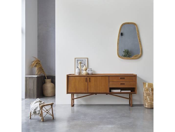 TV Schrank aus Teak 160 cm - Natur - Teak