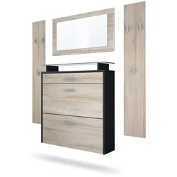 GARDEROBE Malea Front in Eiche sägerau
