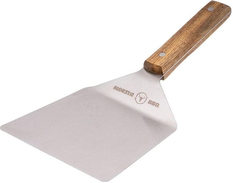 Grillwender "Moesta BBQ Silber", silber (silberfarben), B:14cm, Edelstahl, Küchenpaletten, Grillwender silberfarben Einheitsgröße