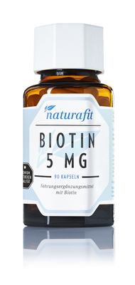NaturaFit GmbH NATURAFIT Biotin 5 mg Kapseln 23.3 g 13967838
