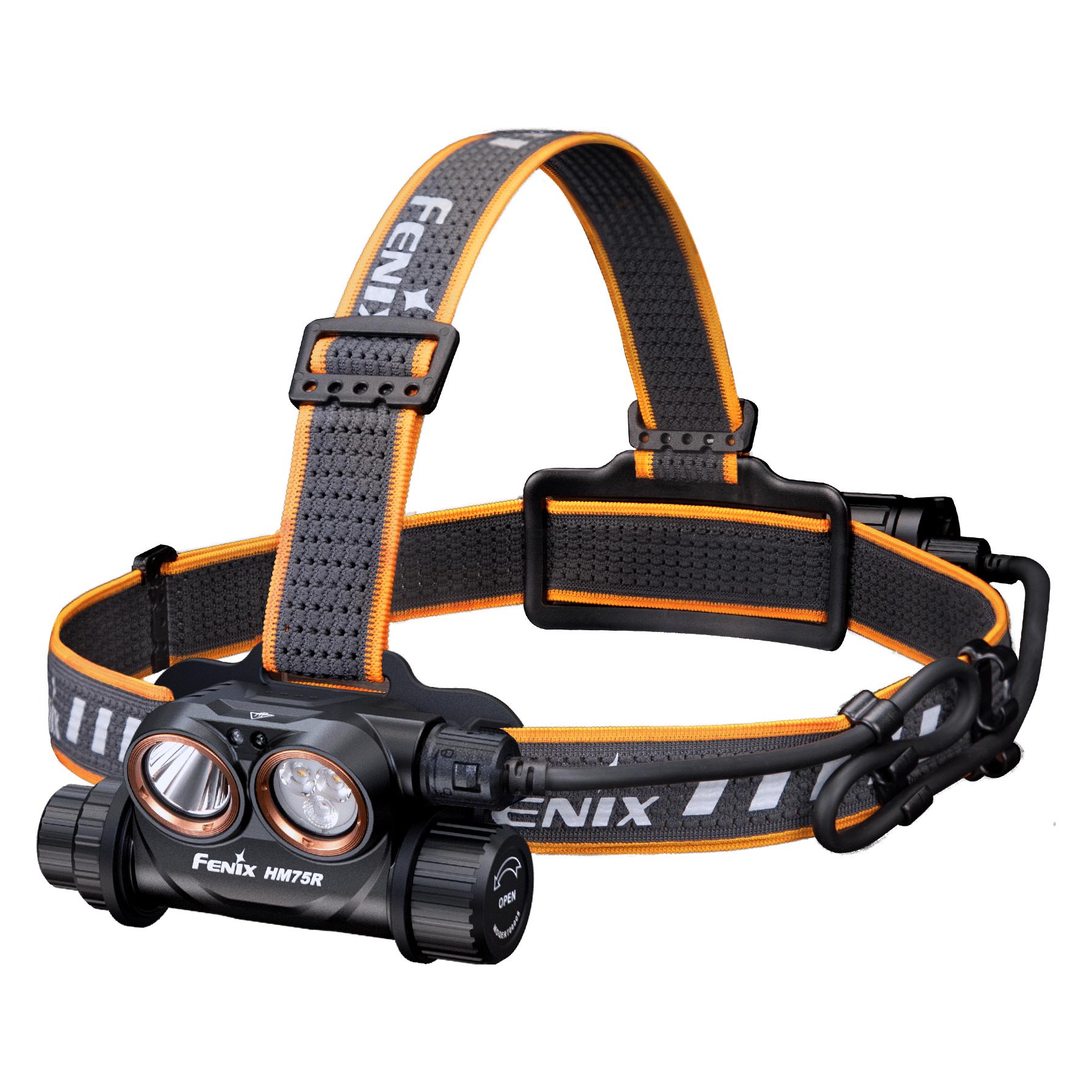 Fenix HM75R, lange Betriebsautonomie Stirnlampe (1600 lm) (HM75R)