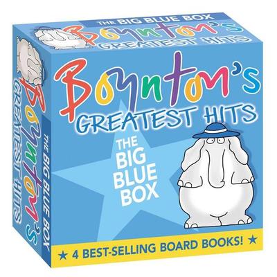 Boynton's Greatest Hits the Big Blue Box (Boxed Set), Gebundene Ausgabe von Sandra Boynton, Simon & Schuster N.Y., 978-0-689-82322-0