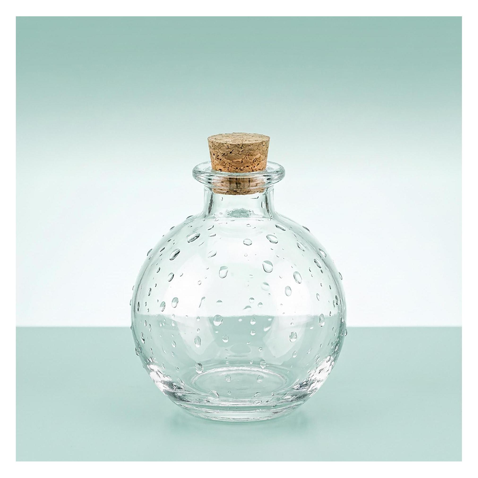 Relaxdays 6x Glasflaschen-Set (6 Stk., 0.26 l) (4052025536596)