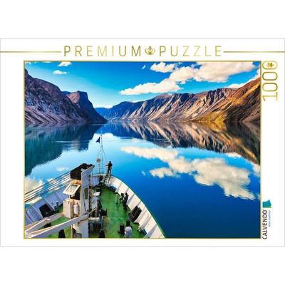 CALVENDO Puzzle Expeditionsschiff im Coronation Sund, Davis Street | 1000 Teile Lege-Größe 64x48cm Foto-Puzzle für glückliche Stunden