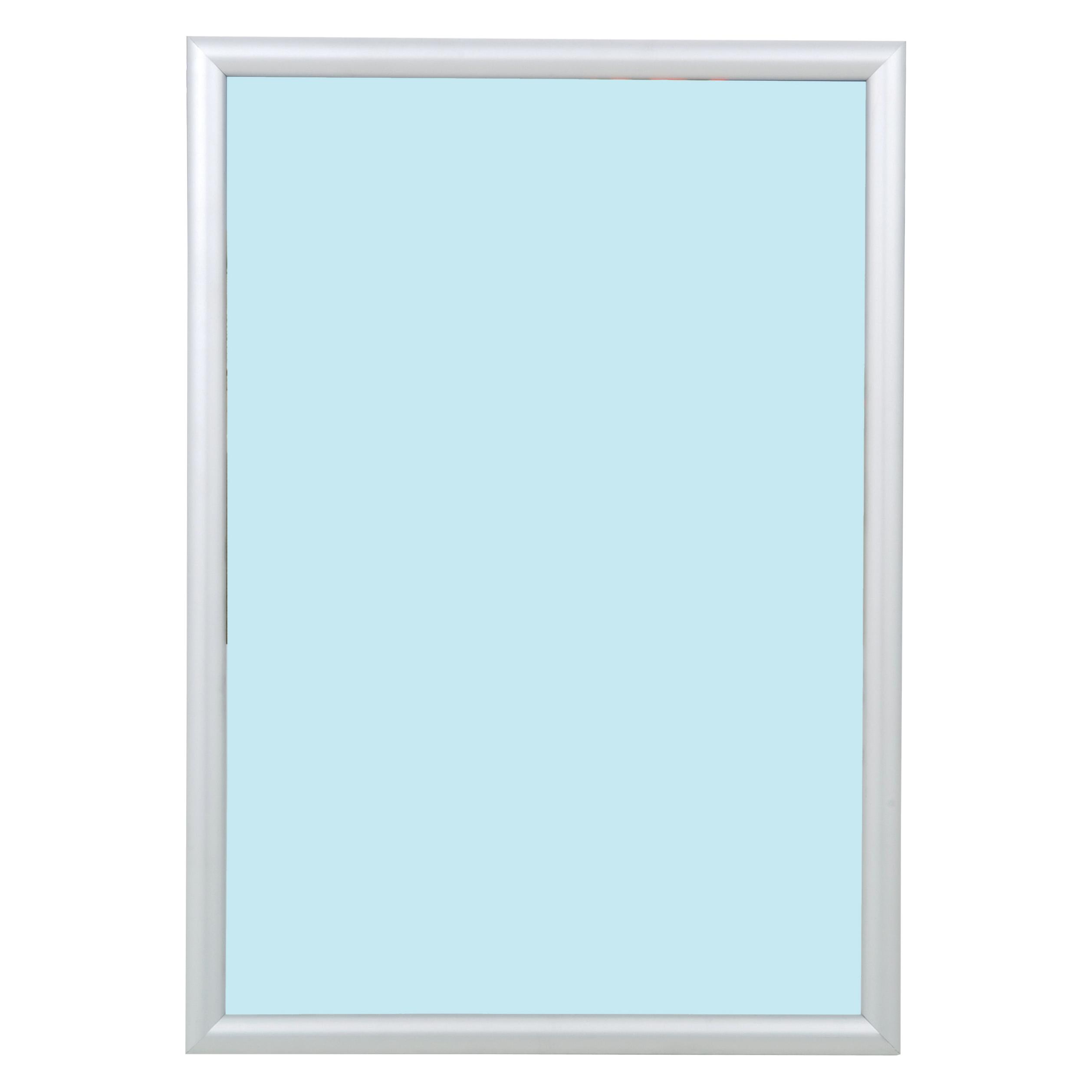Franken Plakatrahmen "Outdoor", DIN A2, 25 mm Rahmenprofil silbereloxierter Aluminium-Klapprahmen, Kunststof (BS1703)