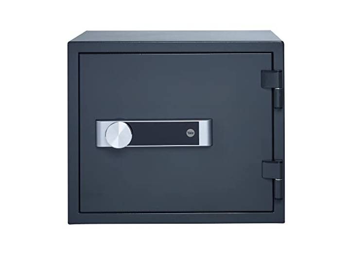 Yale YFM/352/FG2 - Coffre-Fort Ignifuge à Serrure Electronique Tactile 1 Milliard Combinaisons (Certifié Anti Feu NT Fire 017)\, A Poser Format Domestique 35 x 41 x 36 cm (19L)\, Anthracite