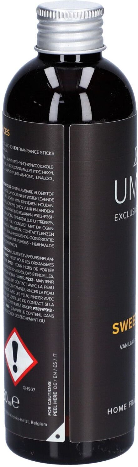 Umami Sweet Spices Home Fragrance Refill Vanille & Safraan 250 ml Flüssigkeit