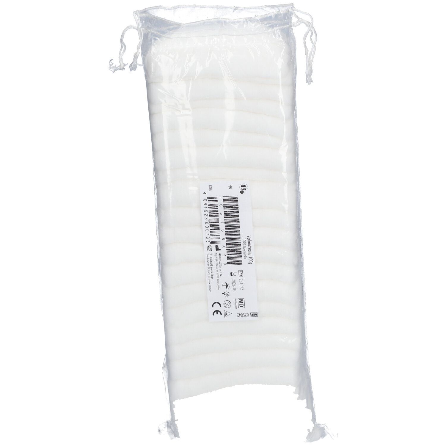 Verbandwatte zickzack 100 g Watte