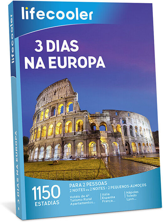 LIFECOOLER 3 DIAS NA EUROPA
