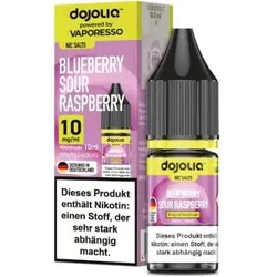 DOJOLIQ Blueberry Sour Raspberry NicSalt Liquid 10ml / 10mg