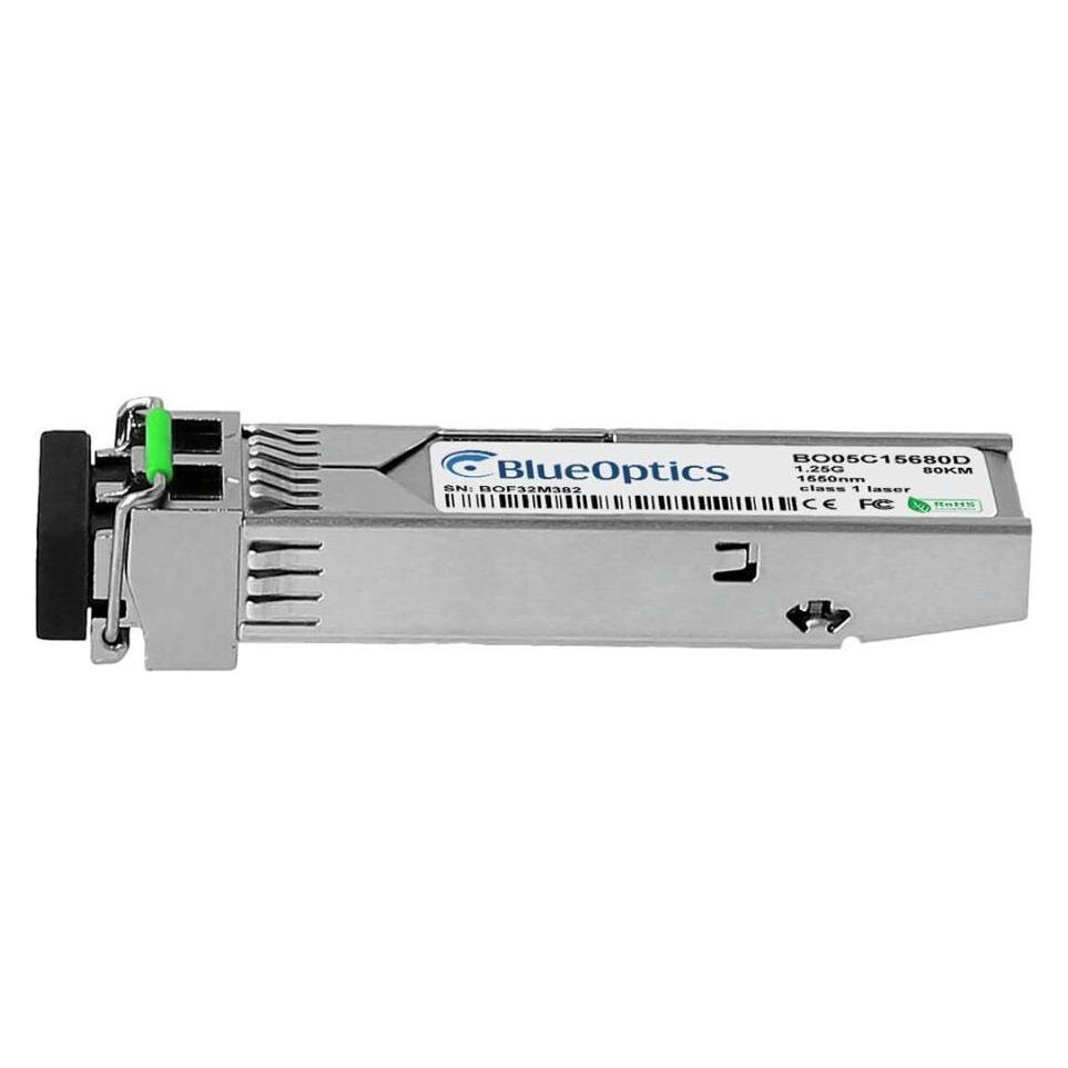 BlueOptics Kompatibler Redlion Sixnet GMFIBER-SFP-50K BO05C15680D SFP Transceiver, LC-Duplex, 1000BASE-ZX, Sin (GMFIBER-SFP-50K-BO)