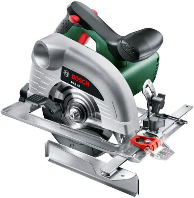 Scie circulaire BOSCH PKS 40, avec lame de scie circulaire Optiline Wood (06033C5000)