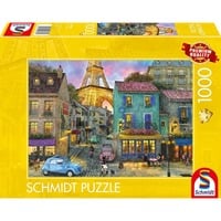 In den Straßen von Paris, Puzzle 1000 Teile