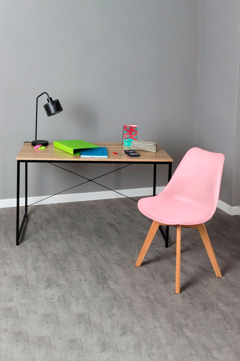 RegalosMiguel Conjunto Escritorio Dek y Silla Synk Basic - Rosa