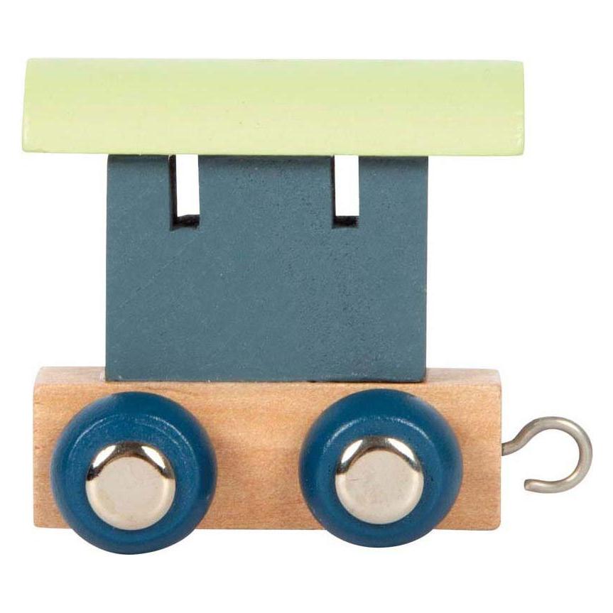 small foot Buchstabenzug Polar Waggon birke & schieferblau (12565)