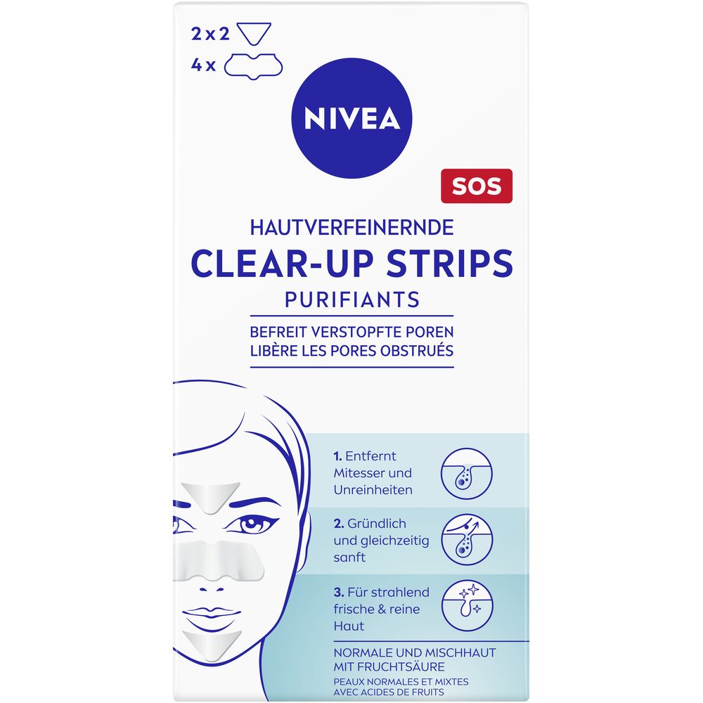 Nivea Visage Clear up Strip 6 St Streifen