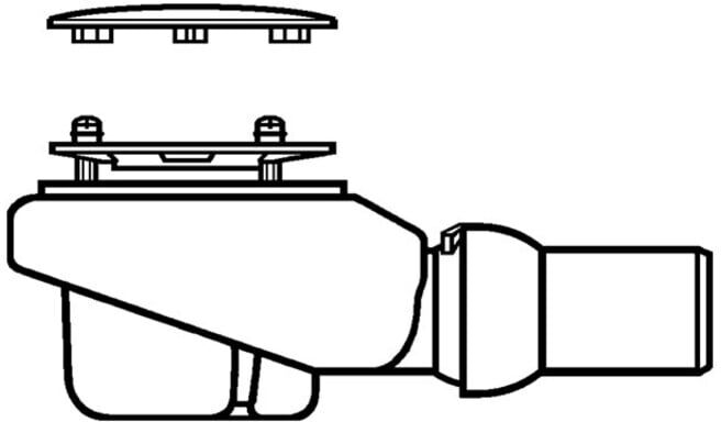 V&B; Couvercle de vidange d= 9 cm, chromé ; Villeroy & Boch (92260261)