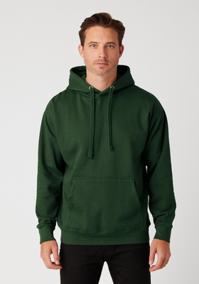 Cotton Heritage M2580 Premium Pullover Hoodie in Forest Green size 2XL