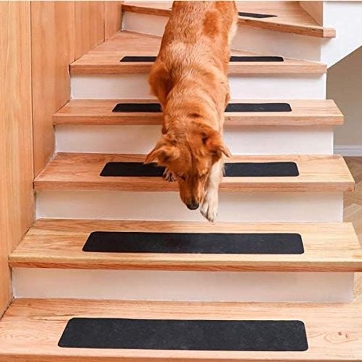 14 stuks Antislip Traptreden voor houten treden, B/D: 76 x 20 cm