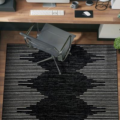 World Rug Gallery Bohemian Stripe Area Rug