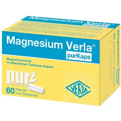 MAGNESIUM VERLA purKaps 60 St