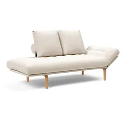 INNOVATION LIVING Schlafsofa Rollo Bow Stoff Off White