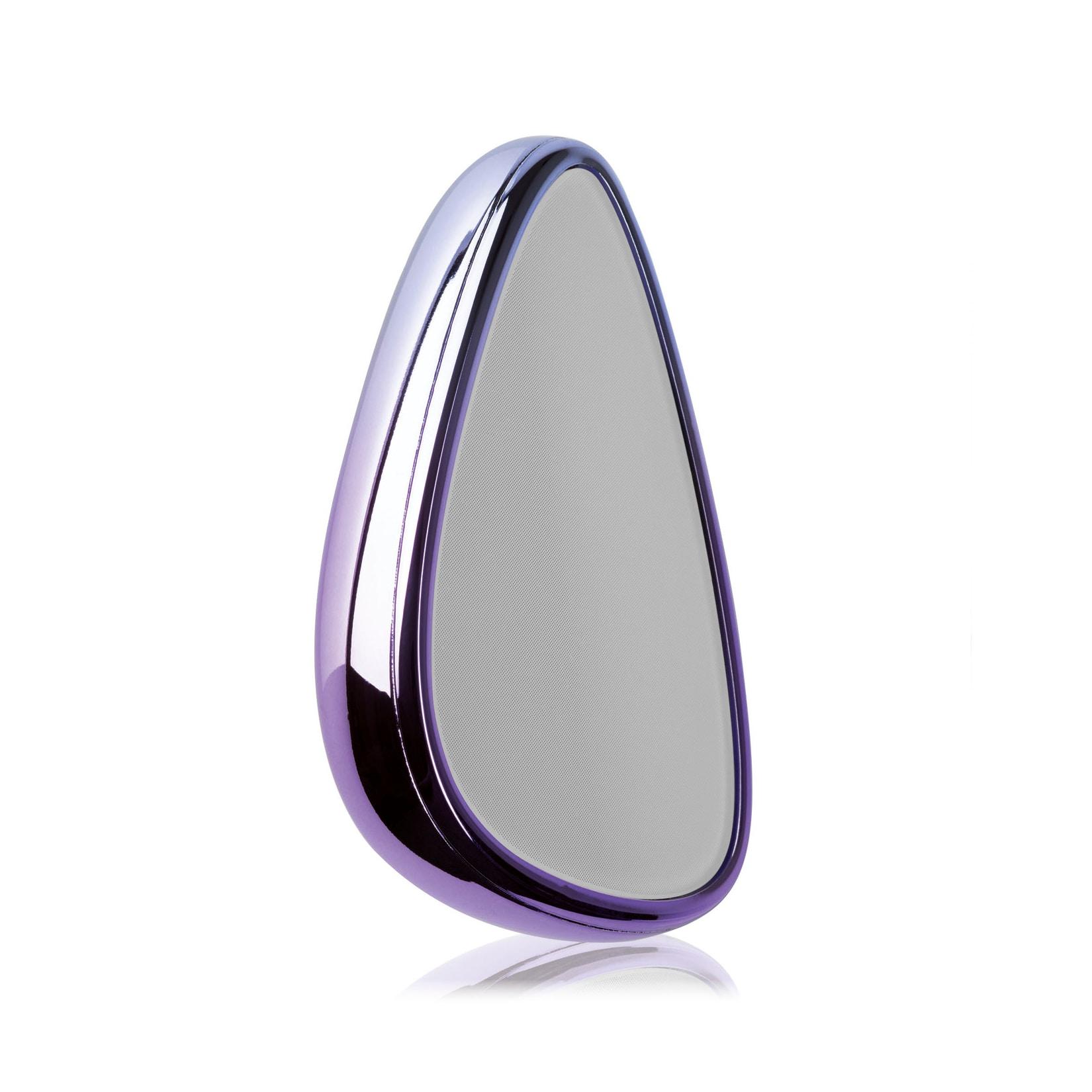 VITALmaxx Haarentferner Nano-Glas 7x10,5cm lila