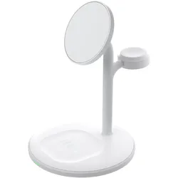 GreenCell MSST-GC-3IN1-W (20.50 W), Wireless Charger, Weiss