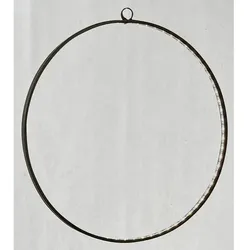 House of Seasons LED Dekoleuchte "Circle Black" 110 LEDs warmweiß Ø580mm