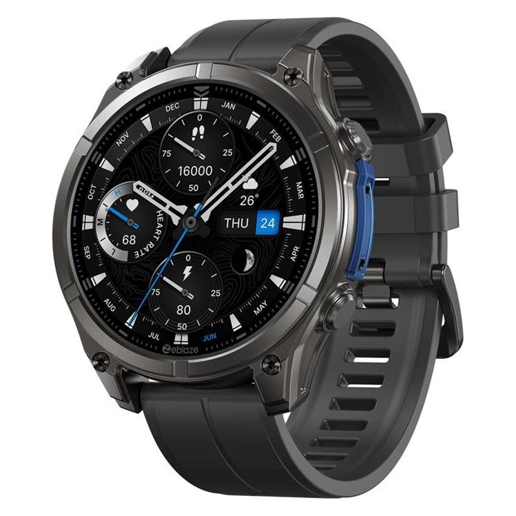 Zeblaze Smartwatch Vibe 8 Abyss (Black) (ohne SIM) (VIBE 8 BLACK)