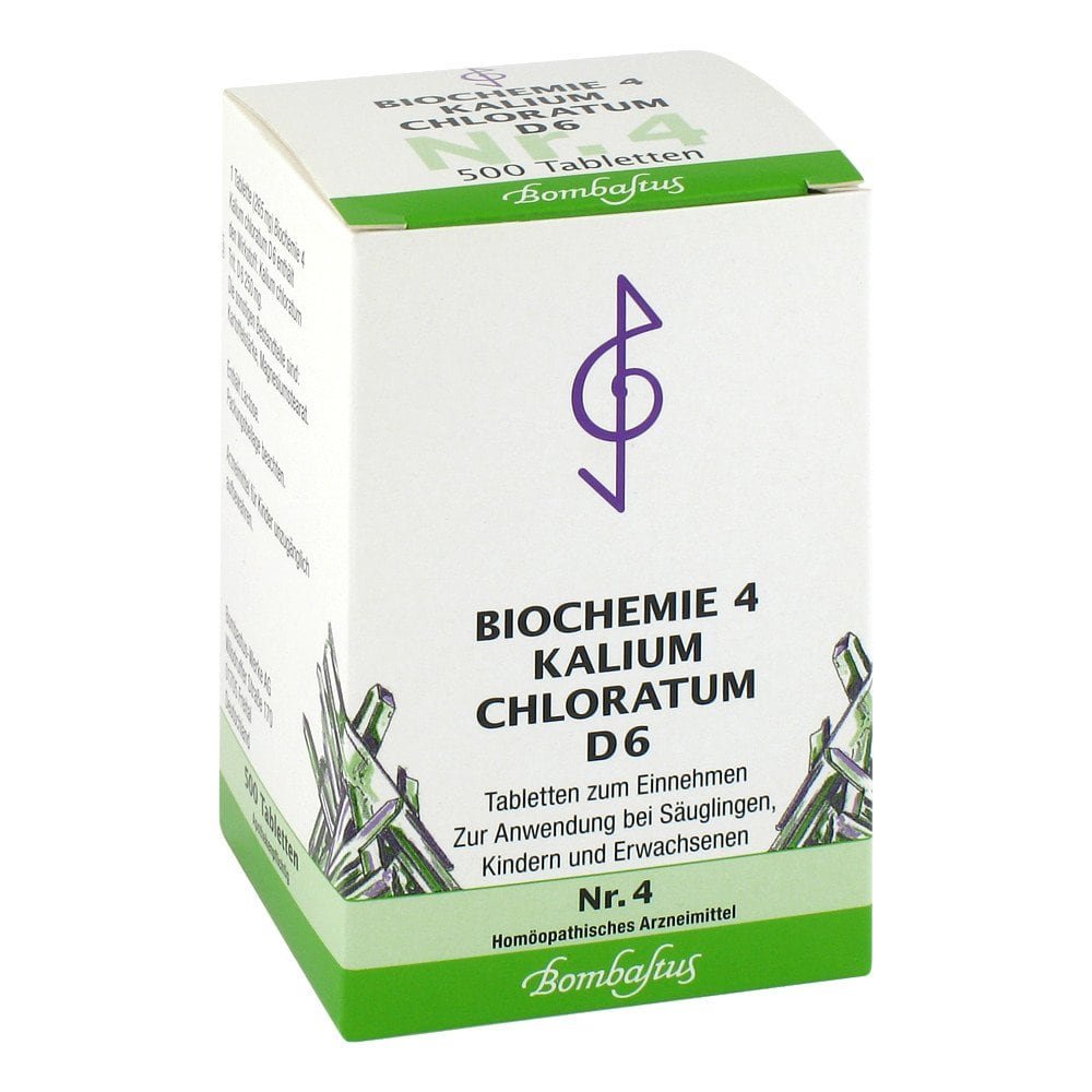 Bombastus-Werke AG Biochemie 4 Kalium chloratum D6 Tabletten 04325058