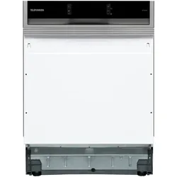 Telefunken Geschirrspüler 60 cm teilintegrierbar | Einbau Spülmaschine | 14 Gedecke | 9 Programme | AquaStop | GET6014AI
