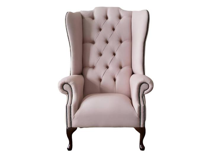 Xlmoebel Ohrensessel Chesterfield Ohrensessel mit gepolstertem Stoffbezug (Ohrensessel (1 Sitzer), Hergestellt in Europa