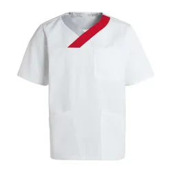 Unisex Schlupfkasask "2548" - XXS - weiß/rot