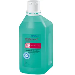 Schülke | desderman | alkoholisches Einreibepräparat | 1 Liter Flasche | farblos