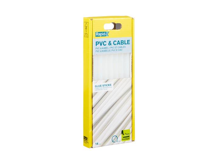 Rapid Klebesticks PVC und Kabel 14 Stück