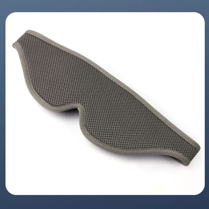INF Verstellbare 3D Schlafmaske - Separates Augenhöhlendesign Dunkelgrau