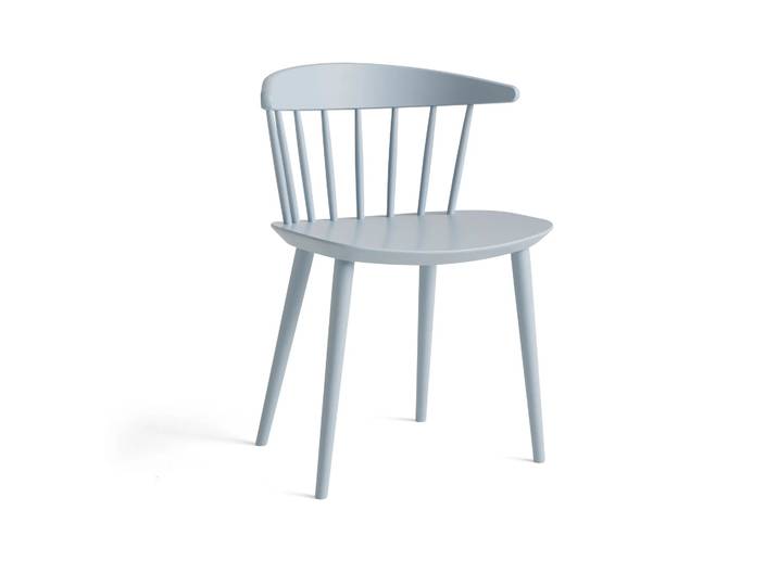 HAY J104 Stuhl Slate blue lackierte Buche