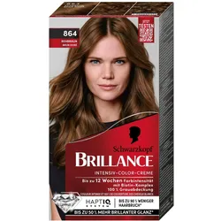 2x Schwarzkopf, Haarfarbe, Intensiv-Color-Creme 864 Rehbraun (864 Rehbraun)