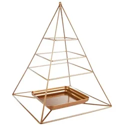Karaca Home Piramit Dekorativer Teller 24 cm x 35 cm